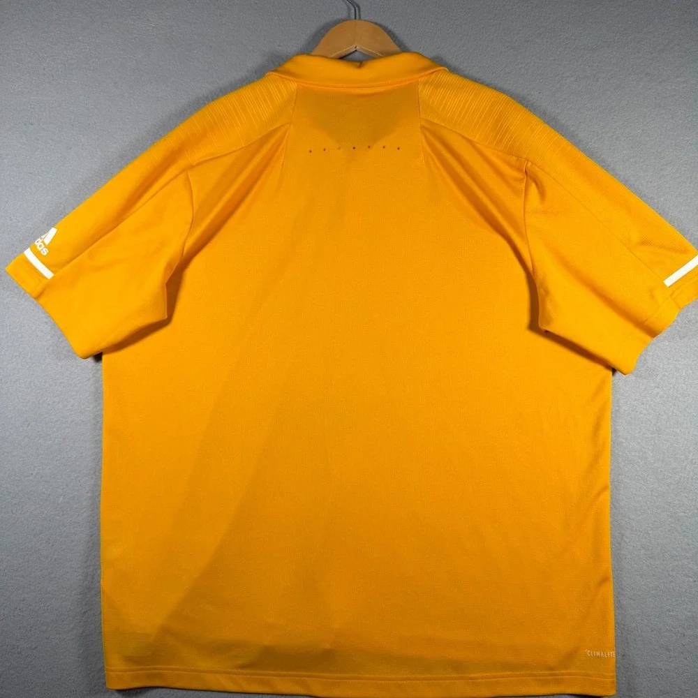 Adidas Arizona State Sun Devils Mens 2XL Gold Performance Polo Shirt DH4645